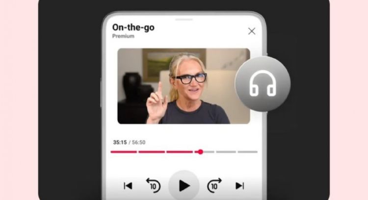 YouTube Premium actualiza su experiencia de pódcast con un modo "En movimiento"