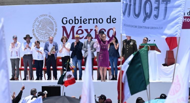 "Narcogobierno fue con Calderón": Sheinbaum acusa alianza del expresidente con un cártel de la droga