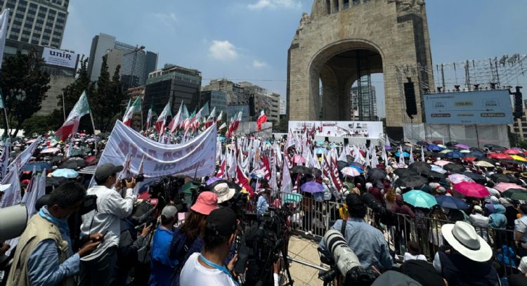 Asisten 130 mil al mensaje de Sheinbaum en el Monumento a la Revolución: Gobierno de CDMX