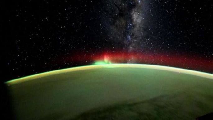 VIDEO viral de la Vía Láctea captado desde la Estación Espacial Internacional