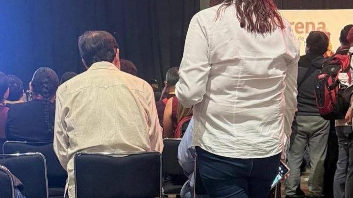 Noroña rechaza que lo hayan mandado a las filas de atrás en el Congreso de Morena