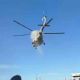 Helicóptero de la Marina aterriza de emergencia en Mazatlán tras presentar falla en motor (Video)