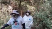 Foto ilustrativa de la nota titulada: Colectivo localiza restos óseos y el cuerpo de un hombre en tres municipios del Edomex