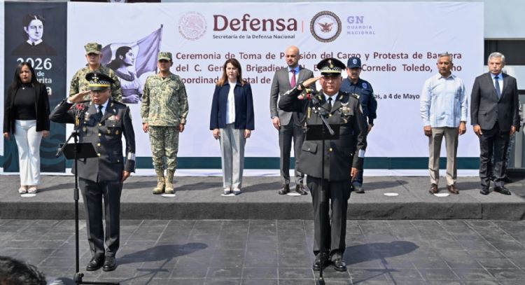 Cambia mando de la Guardia Nacional en Morelos en medio de reconfiguración de seguridad