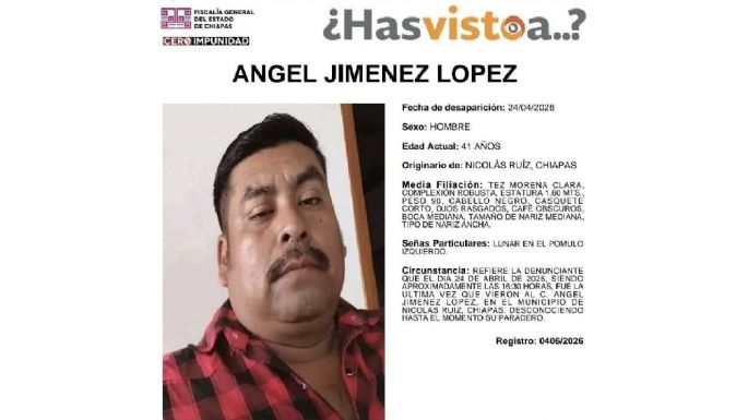 CED emite Acción Urgente para México por la desaparición forzada de indígena maya tseltal