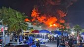 Foto ilustrativa de la nota titulada: Incendio en Parque Tabasco deja cinco muertos durante la Feria 2026 (Video)