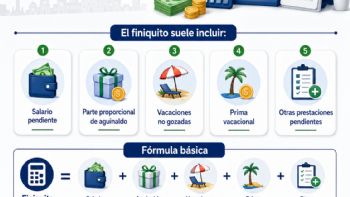 Calcular finiquito en México y elegir una tarjeta sin anualidad sin desordenar tu dinero