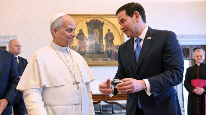 Rubio visita el Vaticano para limar asperezas tras arremetidas de Trump contra el papa León XIV