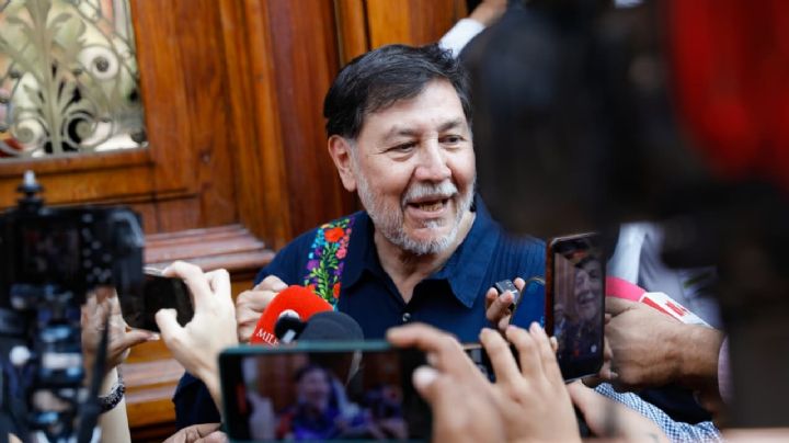 “EU puede hacer las listas que quiera”, dice Noroña tras la reunión con Sheinbaum (Video)