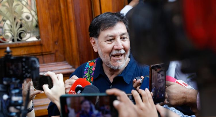 “EU puede hacer las listas que quiera”, dice Noroña tras la reunión con Sheinbaum (Video)