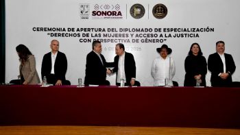 Refuerza Gobernador Durazo acciones para garantizar justicia con perspectiva de género en Sonora