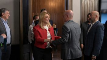 Gobernadora de Chihuahua se reúne con líderes de la iniciativa privada
