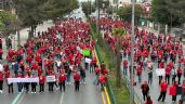 Foto ilustrativa de la nota titulada: Maestros bloquean calles en Saltillo; se desligan de la CNTE