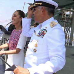 Día de la Marina: Sheinbaum llama a defender a la patria frente a “campañas de mentiras y de odio”