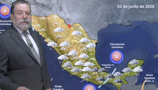 Llega la onda tropical 4; temporal de lluvias fuertes e intensas pegará el martes en estas entidades