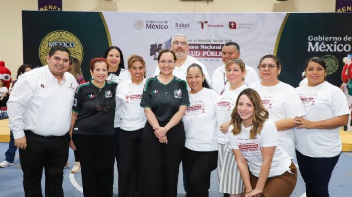 Tamaulipas intensifica la prevención con más de 123 mil acciones en la Semana Nacional de Salud Pública 2026