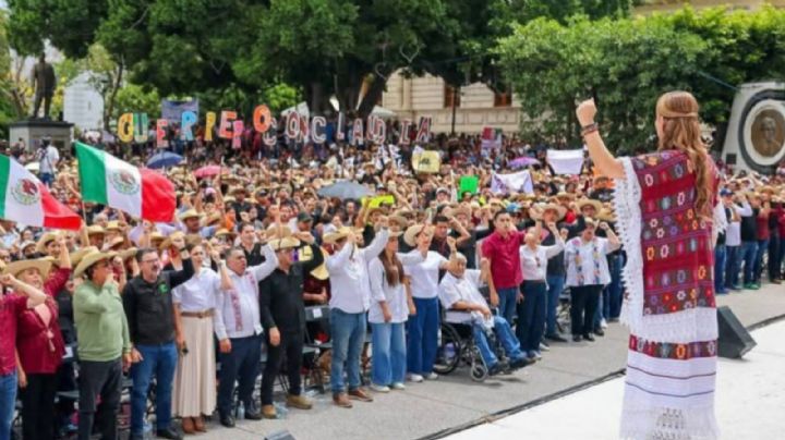 Convocan a unas cinco mil personas en Chilpancingo, Guerrero, para apoyar a Sheinbaum