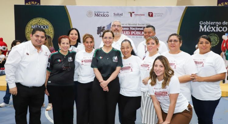 Tamaulipas intensifica la prevención con más de 123 mil acciones en la Semana Nacional de Salud Públ