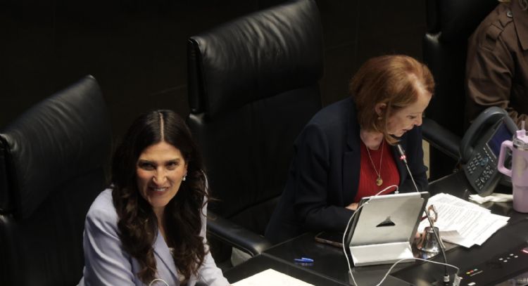 Kenia López reclama a Laura Itzel Castillo por pronunciamiento a favor de Sheinbaum