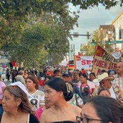 Marchan en Monterrey para conmemorar 55 años del Halconazo