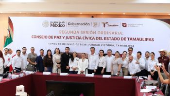 Reconoce SEGOB a Américo Villarreal por impulsar una agenda de paz, bienestar y desarrollo humanitar