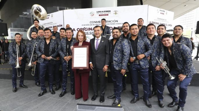 El Senado rinde homenaje a La Original Banda El Limón (Video)