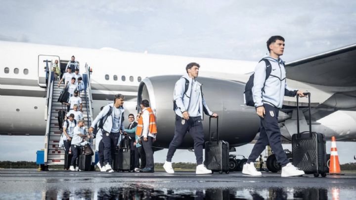 Fuerte cerco de seguridad recibe a la Selección de Uruguay en Playa del Carmen