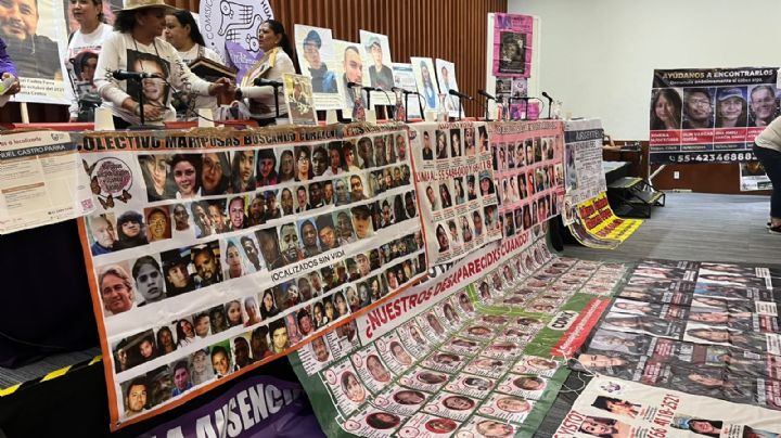 Familias buscadoras de la CDMX acusan represión de cara la inauguración del Mundial