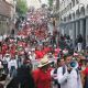 Megamarcha magisterial toma Cuernavaca para exigir la abrogación de la Ley del ISSSTE de 2007