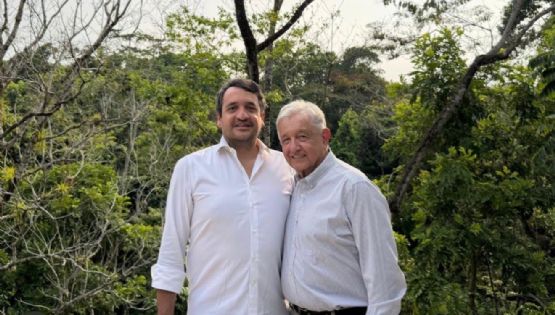 AMLO reaparece en una imagen publicada por su hijo “Andy” López Beltrán
