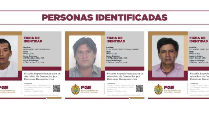 Fiscalía de Veracruz presenta micrositio para localizar familiares de 79 cuerpos identificados