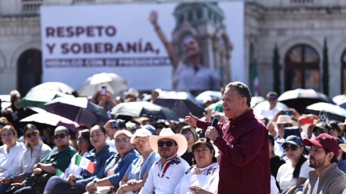 Las hidalguenses y los hidalguenses estamos con usted”, reitera Menchaca a Sheinbaum