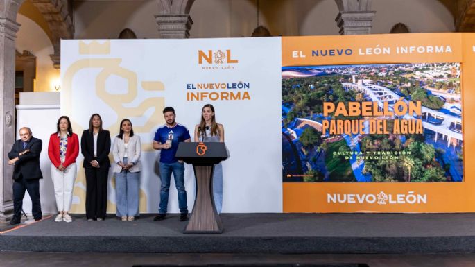 Presentan Samuel y Mariana el pabellón parque del agua, cultura y tradición de Nuevo León
