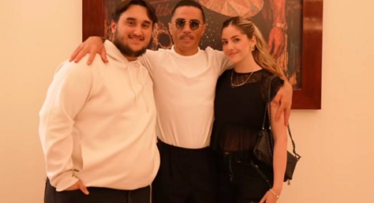 Hijo de AMLO, Jesús Ernesto López Gutiérrez, fue captado en exclusiva inauguración de “Salt Bae”