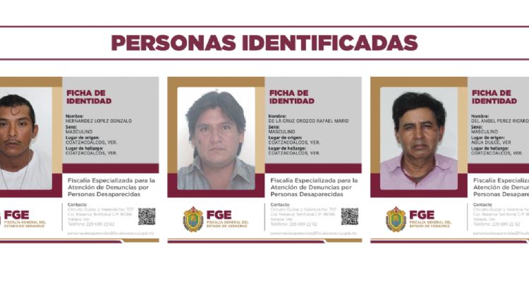 Fiscalía de Veracruz presenta micrositio para localizar familiares de 79 cuerpos identificados