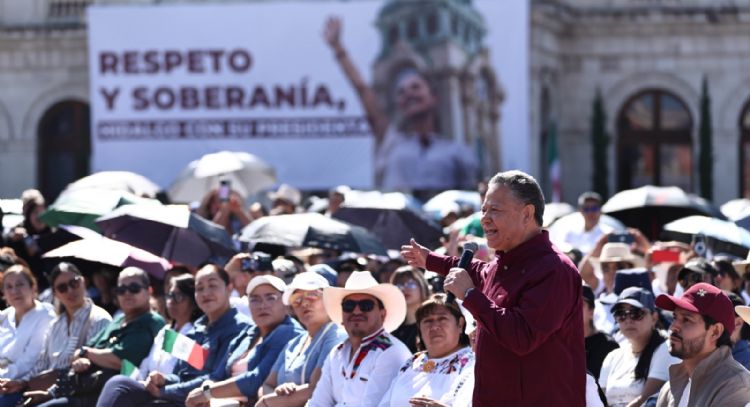 Las hidalguenses y los hidalguenses estamos con usted”, reitera Menchaca a Sheinbaum