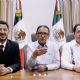 Rosa Icela Rodríguez, Mario Delgado y Martí Batres reiteran llamado al diálogo con la CNTE