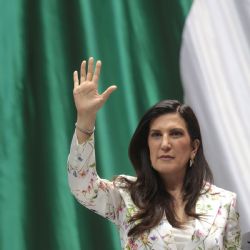 Kenia López llama a Sheinbaum y a Hugo Aguilar a un diálogo “para salvar al Estado”
