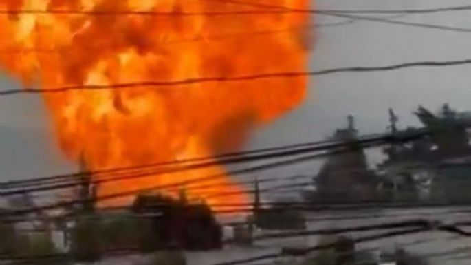 Estallan tres pipas de presunto "huachicol" de gas en Tepeaca, Puebla