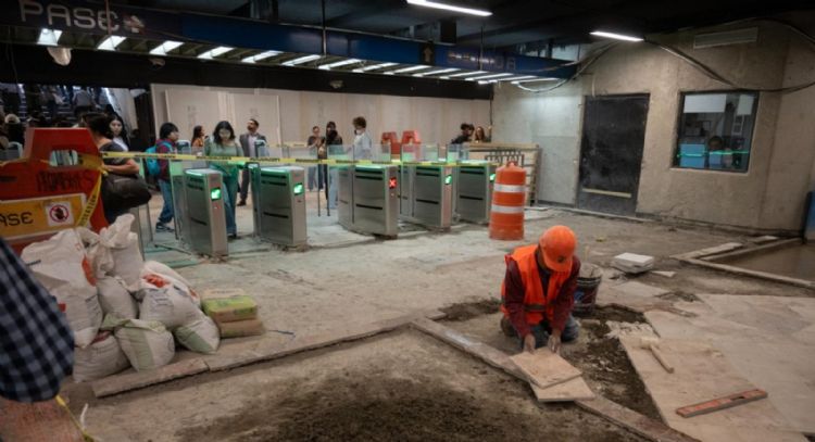 Estos son los días en los que seguirán las obras en la Línea 2 del Metro