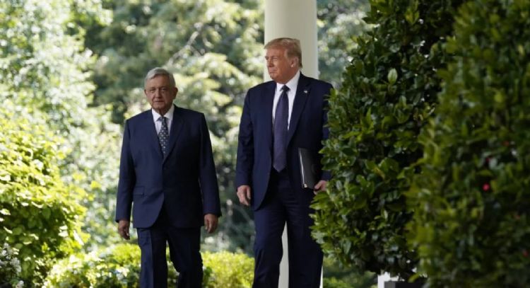 AMLO asegura que solo hubo "una acalorada controversia" con Trump durante su gobierno