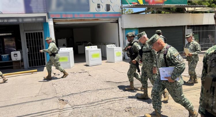 Titulares del Ejército y la Guardia Nacional supervisan operativos en Culiacán
