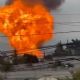 Estallan tres pipas de presunto "huachicol" de gas en Tepeaca, Puebla