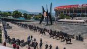 Foto ilustrativa de la nota titulada: La CNTE amaga con llevar sus protestas al AICM y al estadio CDMX la siguiente semana