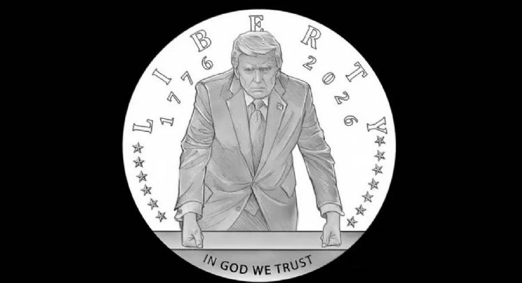 Moneda conmemorativa con imagen de Trump puede estar ligada al narco, advierten demócratas