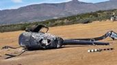 Foto ilustrativa de la nota titulada: Helicóptero se desploma en la carrera Baja 500, en Ensenada; hay dos lesionados