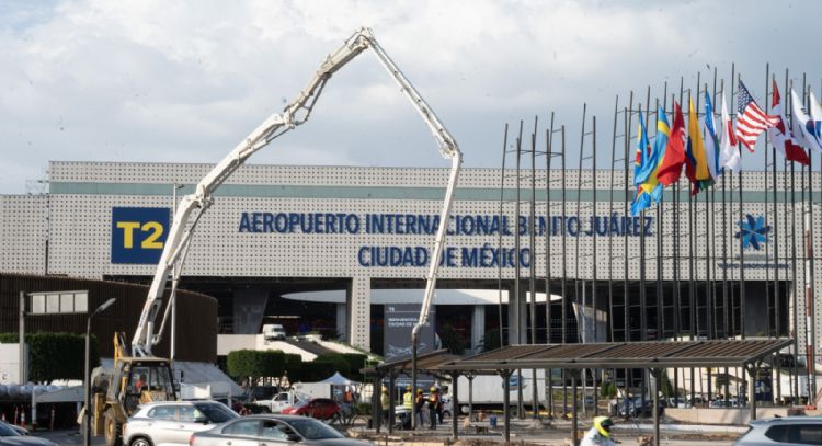 AICM recibe el Mundial 2026 con obras inconclusas, amenaza de protestas y riesgo por lluvias