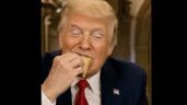 Foto ilustrativa de la nota titulada: Trump come tacos con Sheinbaum y baila en México y China en su nuevo video con IA (Video)