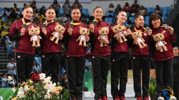 En medio de proceso legal, conjunto de gimnasia rítmica obtiene bronce en Campeonato Panamericano