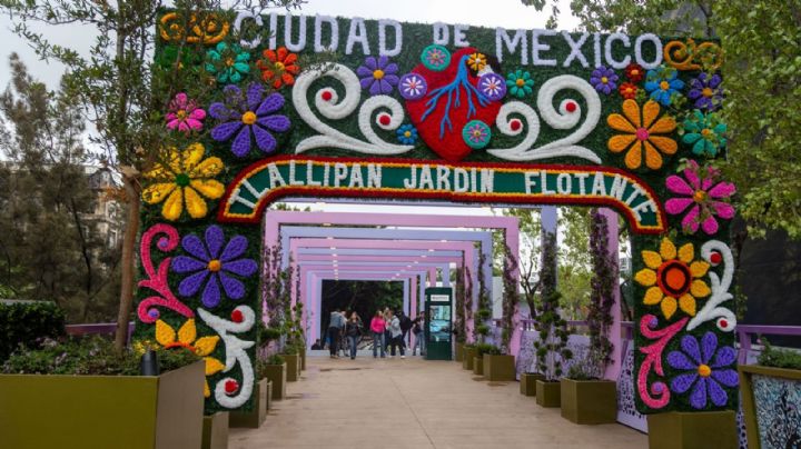 Brugada inaugura Jardín Flotante en Tlalpan; lo compara con Babilonia y los mexicas
